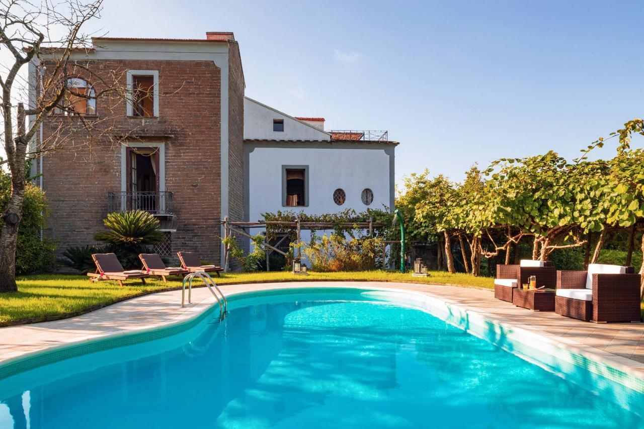 La Dimora 3: Comfort, Garden&Pool Massa Lubrense Exterior foto