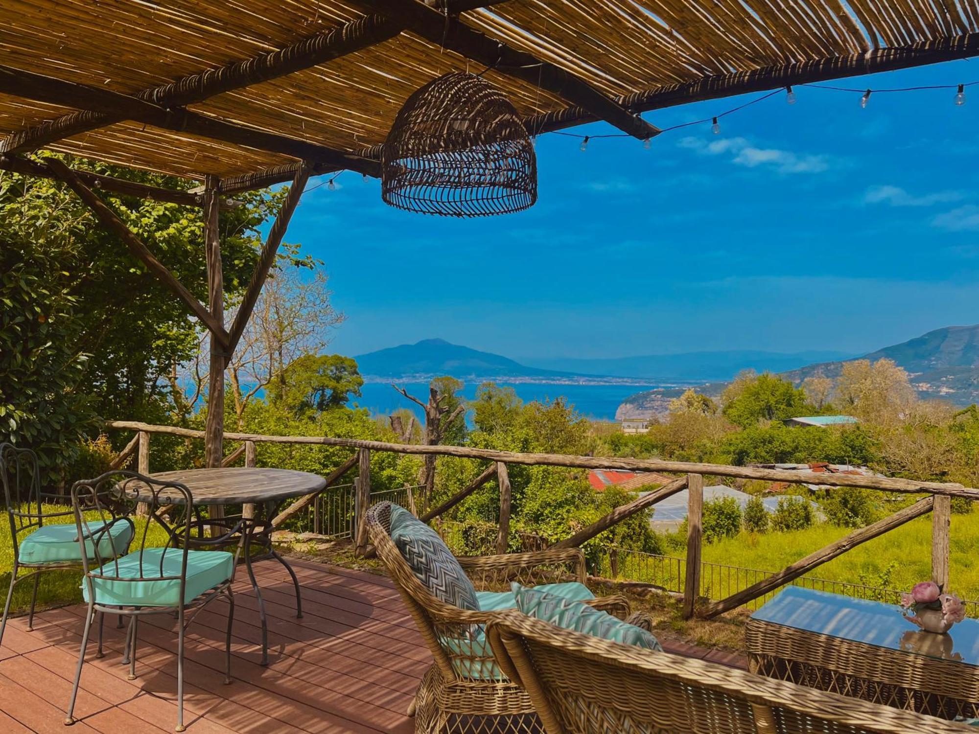 La Dimora 3: Comfort, Garden&Pool Massa Lubrense Exterior foto